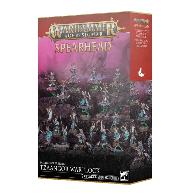 Disciples of Tzeentch: Tzaangor Warflock - Spearhead