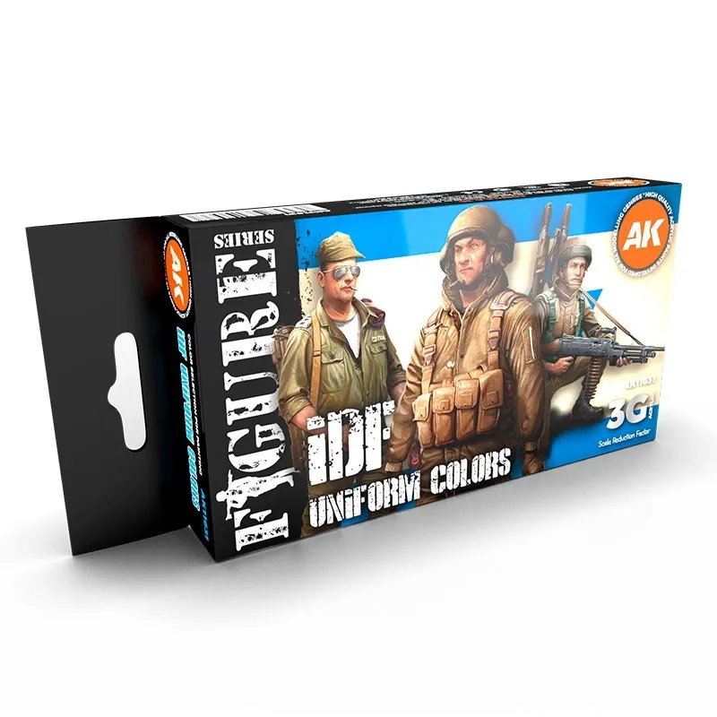3rd Gen Acrylics Figure Set IDF Uniform Colours