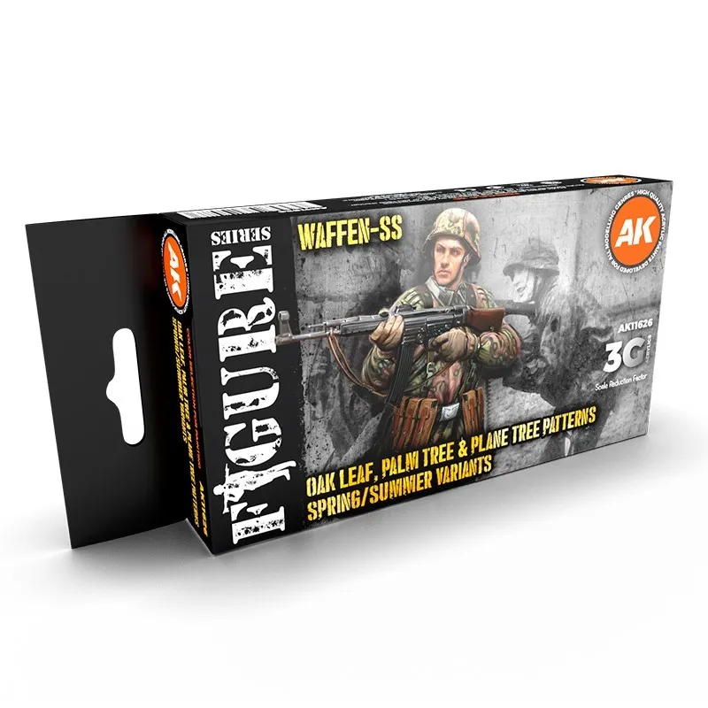 3rd Gen Acrylics Figure Set Waffen SS Spring-Summer Camouflage