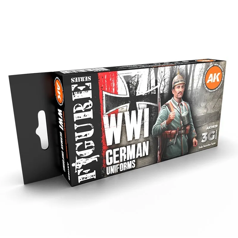 3rd Gen Acrylics Figure Set WWI German Uniform