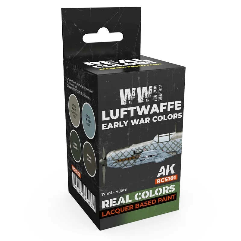 AK Interactive Real Colors - WWII Luftwaffe Early War Set (RCS101)