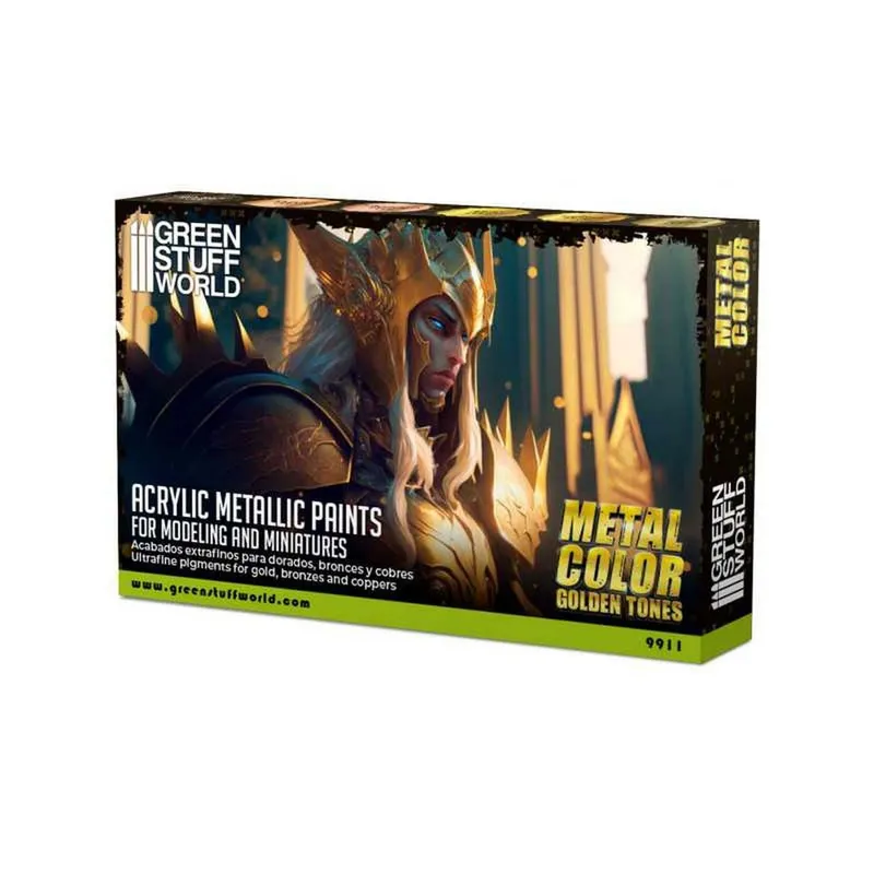 Metallic Paints Set - Gold