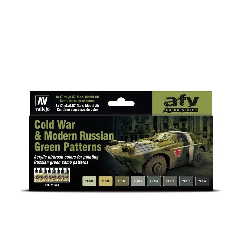 Model Air Set - Cold War and Modern Russian Green Patterns