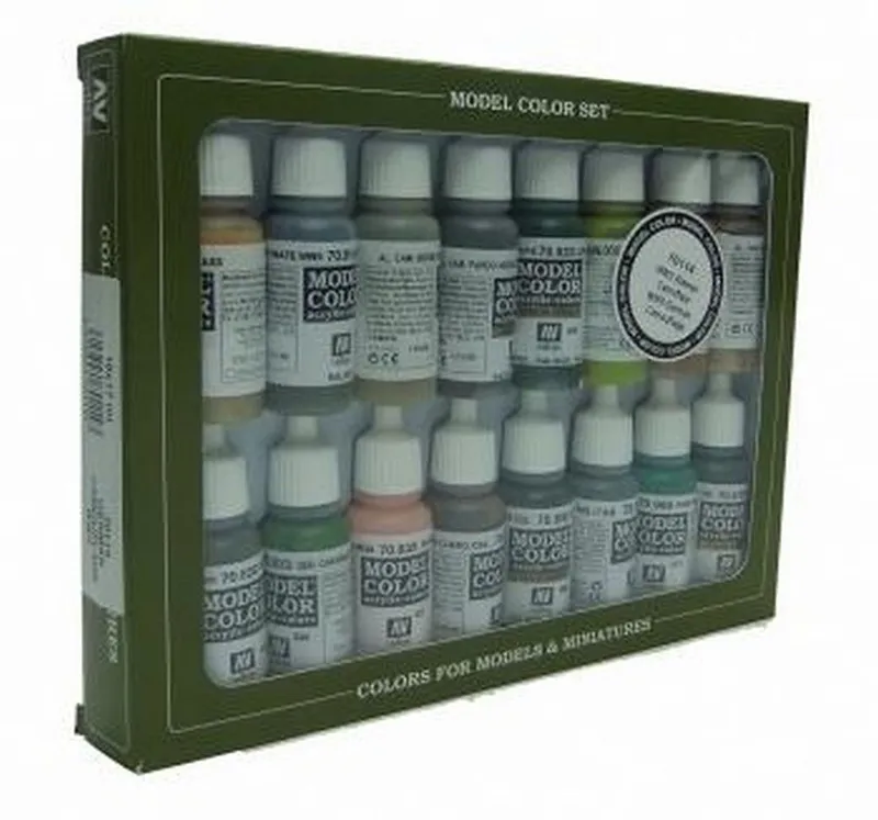 Model Color Set - Face/Skin Colours (x16)
