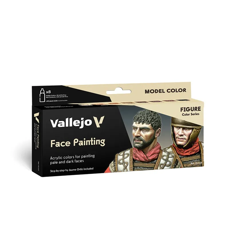 Model Color Set - Faces Painting Set