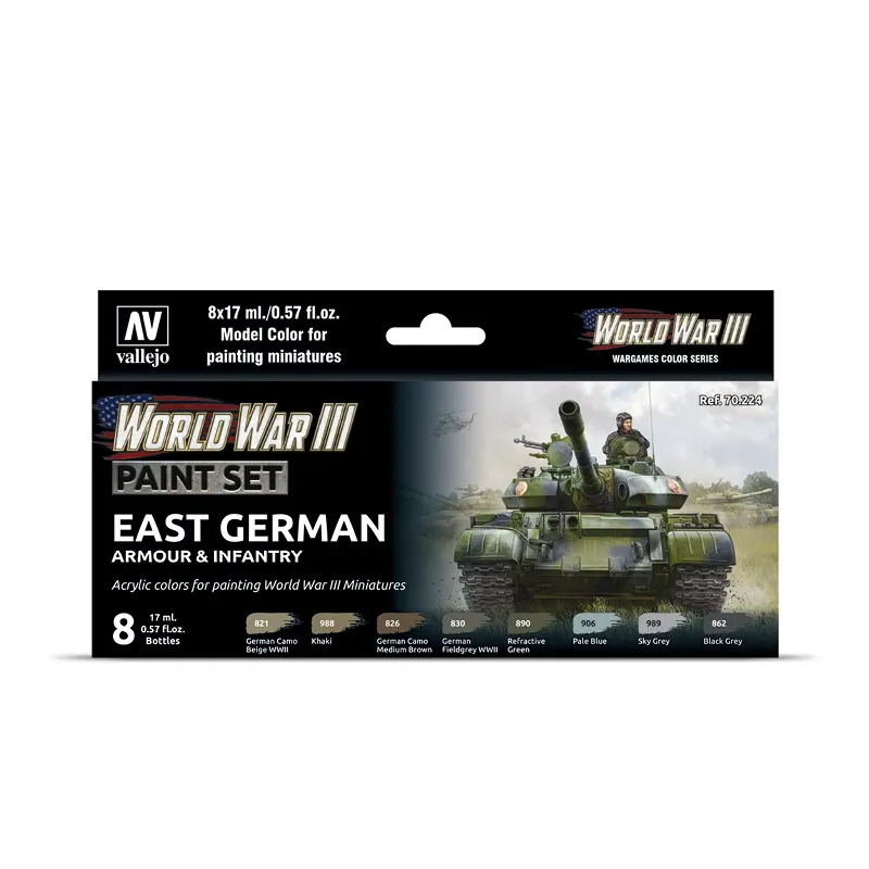 Model Color Set - WW3 East German