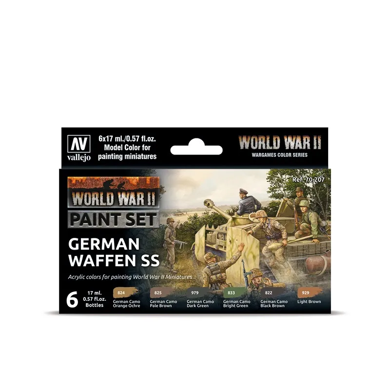 Model Color Set - WWII German Waffen SS