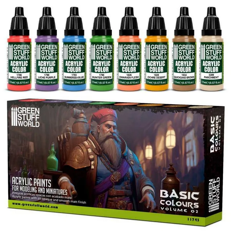 Paint Set: Basic Colors 02