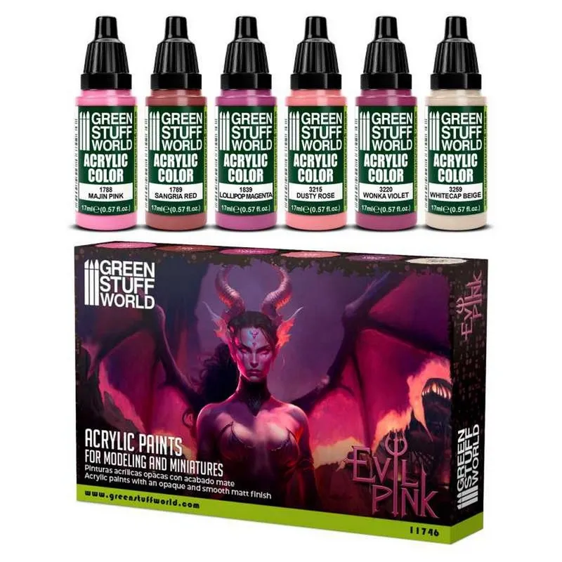 Paint Set: Evil Pink