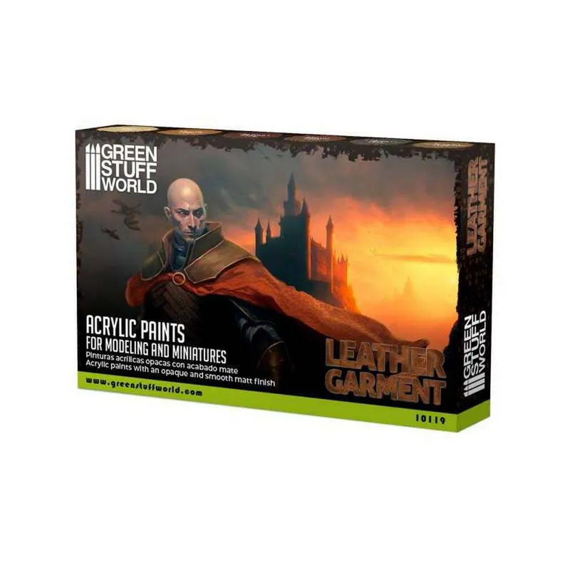 Paint Set - Leather Brown box