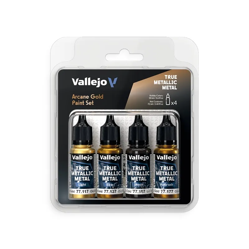 True Metallic Metal TMM Paint Set - Arcane Gold