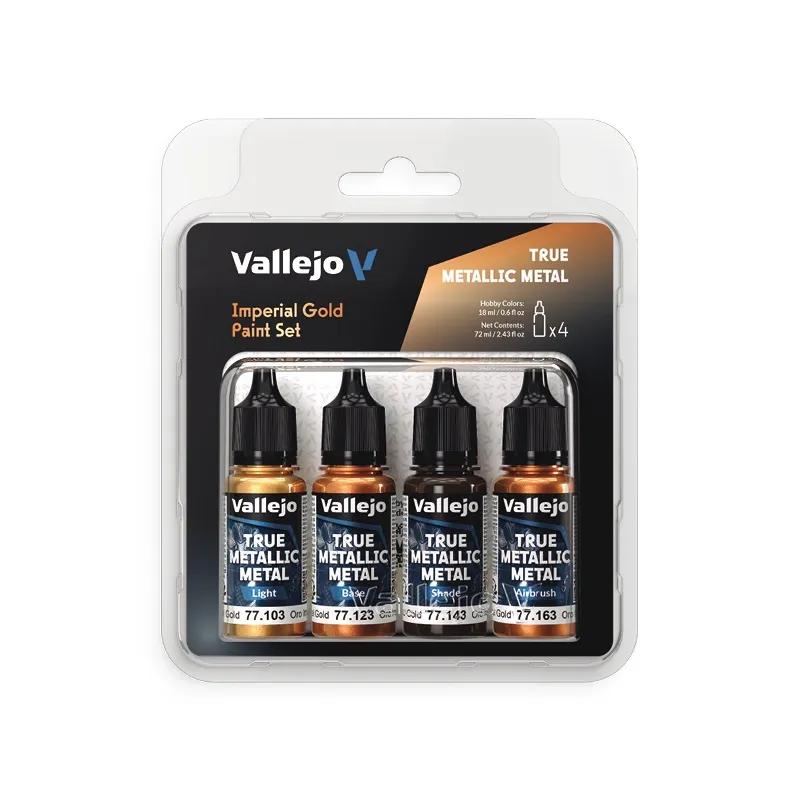 True Metallic Metal TMM Paint Set - Imperial Gold