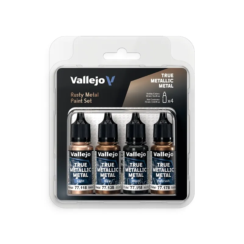 True Metallic Metal TMM Paint Set - Rusty Metal