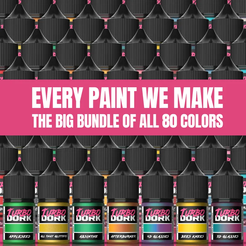 TurboDork Every Acrylic Paint We Make Bundle