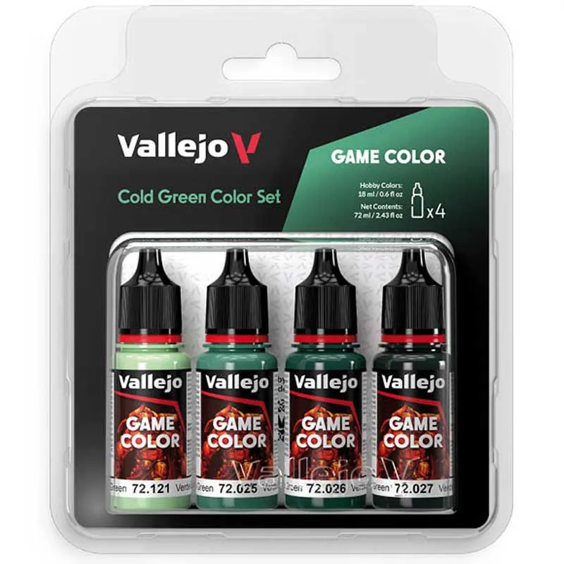 Vallejo Game Color - Cold Green Set (x4)