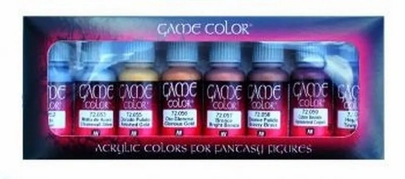 Vallejo Game Color - Metallic Colours Set
