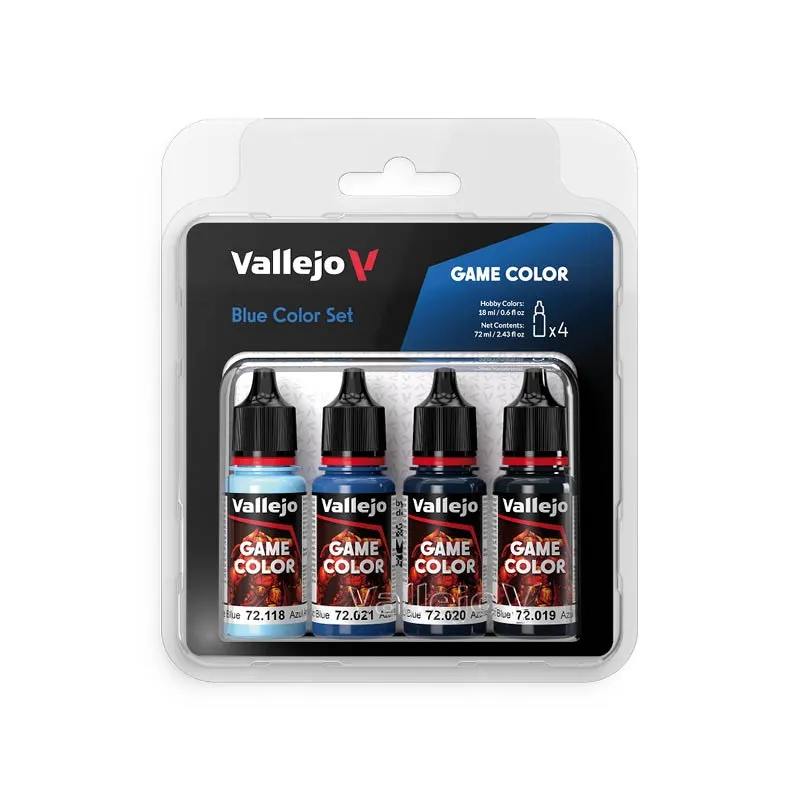 Vallejo Game Color Set - Blue Colours