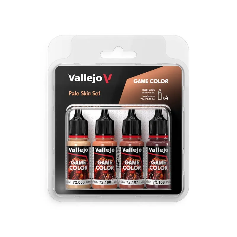 Vallejo Game Color Set - Pale Skin Colours