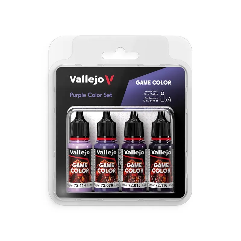 Vallejo Game Color Set - Purple Colours