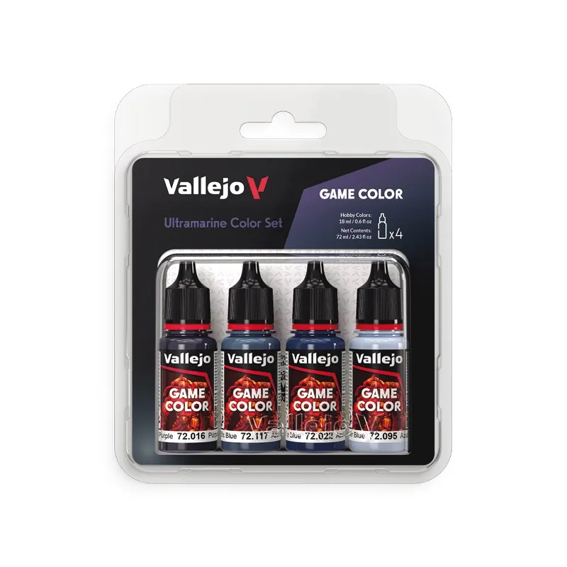 Vallejo Game Color Set - Ultramarine Colours