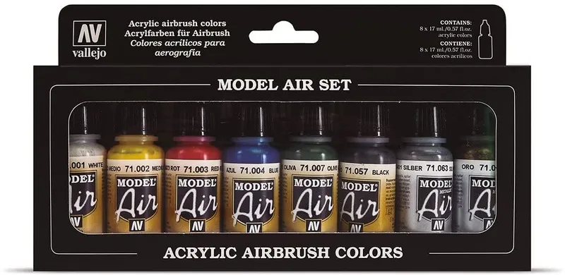 Vallejo Model Air - Basic Colors Set