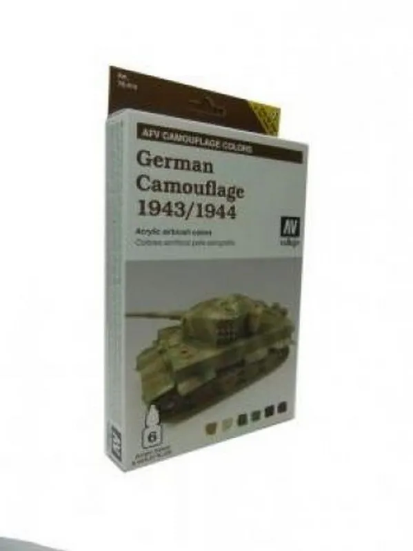 Vallejo Model Air - DAK Afrika Korp German Camouflage Set