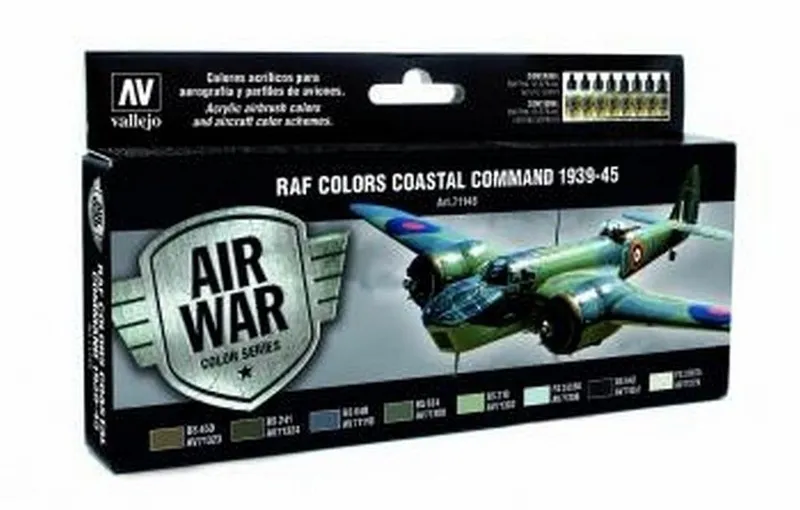 Vallejo Model Air - RAF & FAA Coastal Command 1939-45 Set