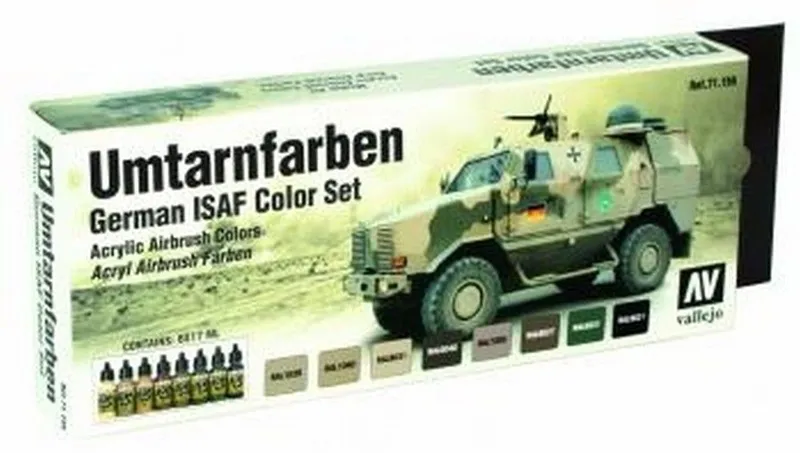 Vallejo Model Air - Recamouflage Colours Set Set