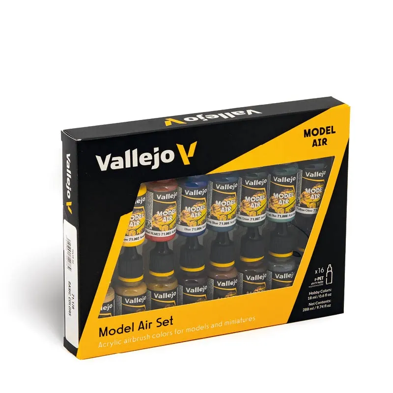 Vallejo Model Air Set - Basic Colours