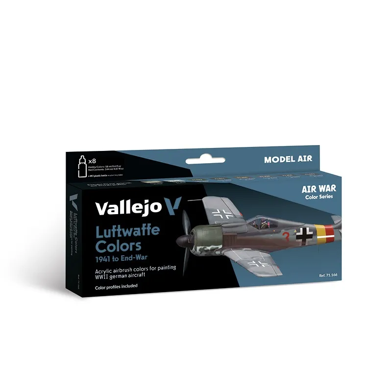 Vallejo Model Air Set - Luftwaffe Colors 1941 to end-war