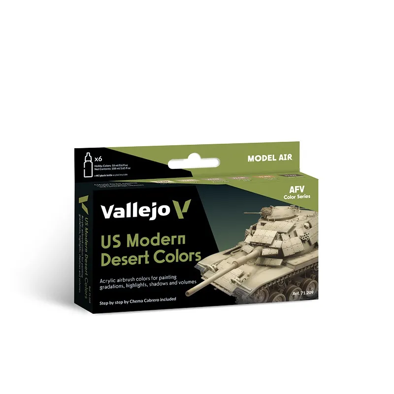 Vallejo Model Air Set - US Modern Desert Colors