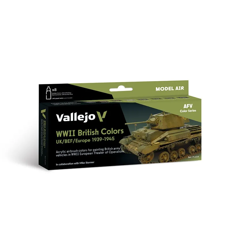 Vallejo Model Air Set - WWII British Colours 1939-1945 box