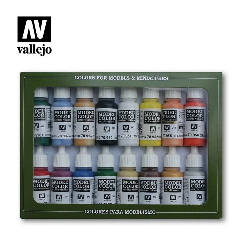 Vallejo Model Color - Basic Colors USA Set