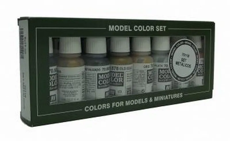 Vallejo Model Color - Metallics Set