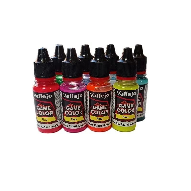 Vallejo New Formula Game Color - All The Flourescents box