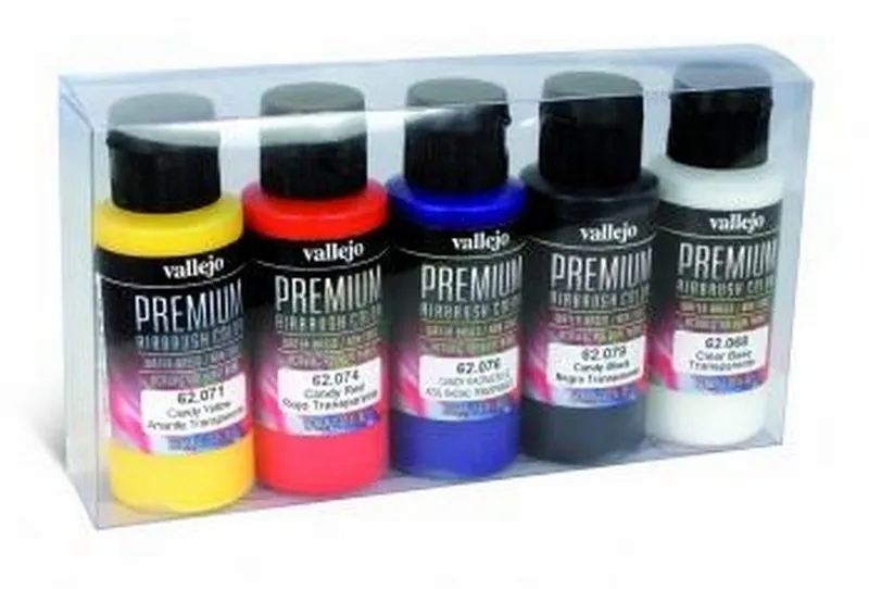 Vallejo Premium Color - Candy Colours Set