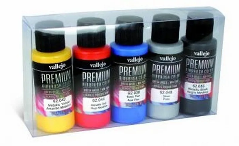 Vallejo Premium Color - Metallic Colours Set